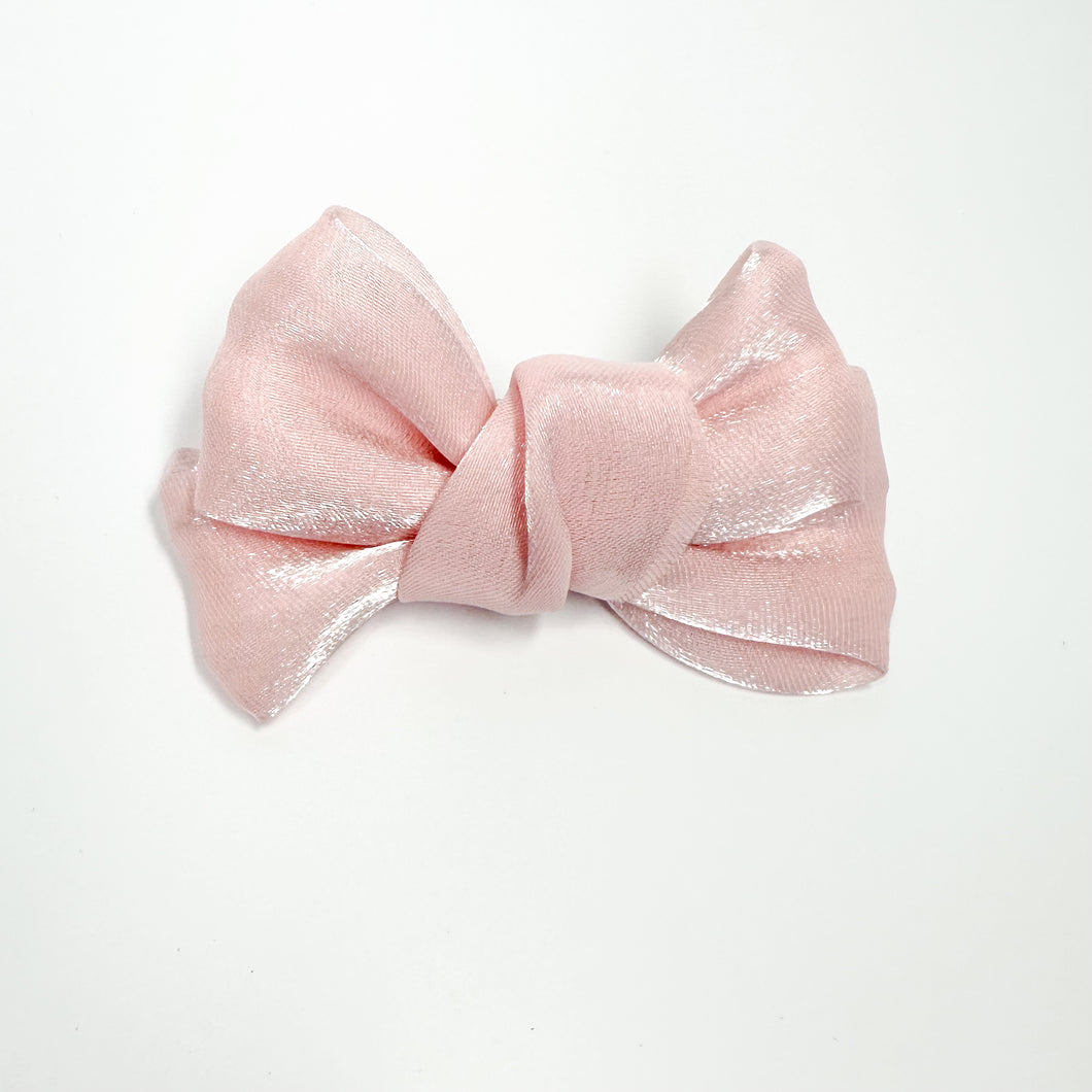 Gracie Bow in Blush