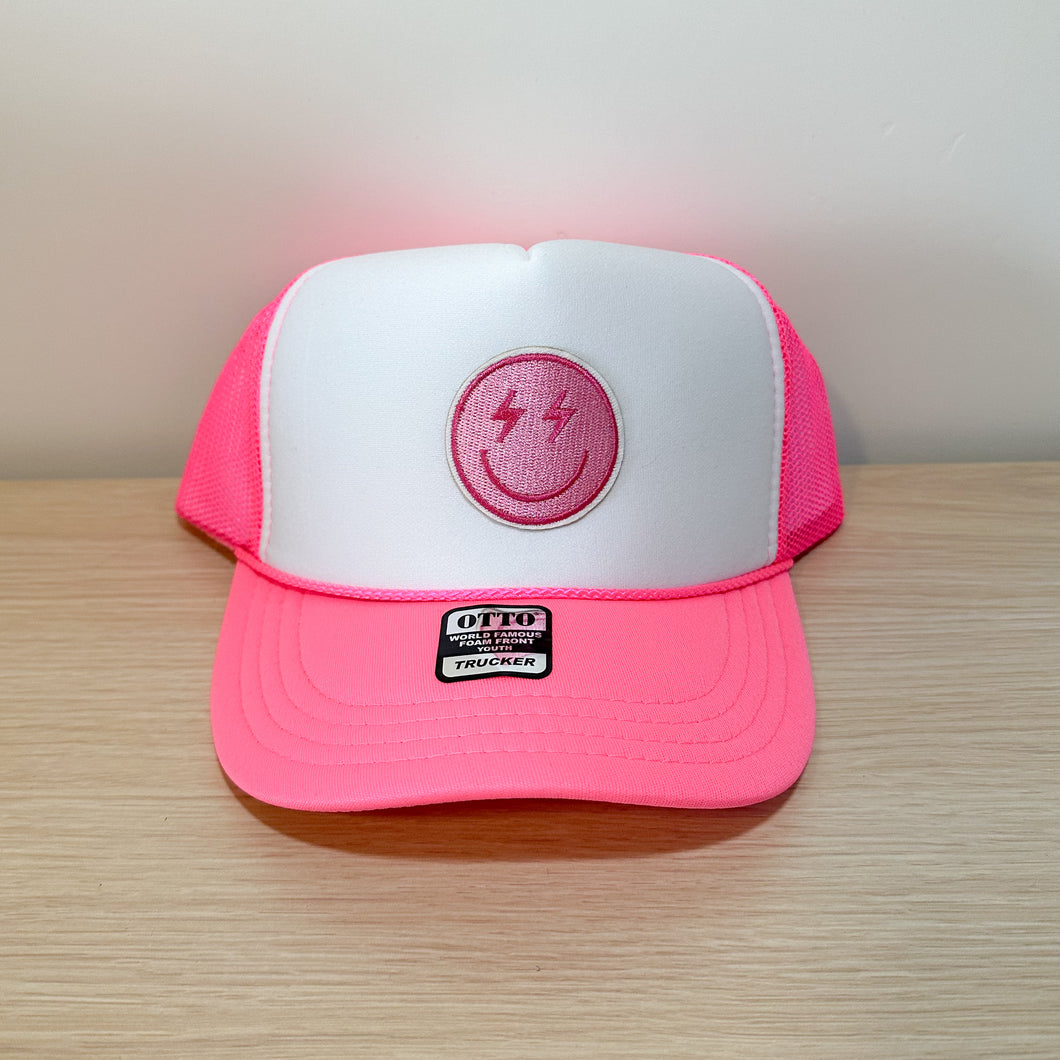 Smiley Face Trucker Hat