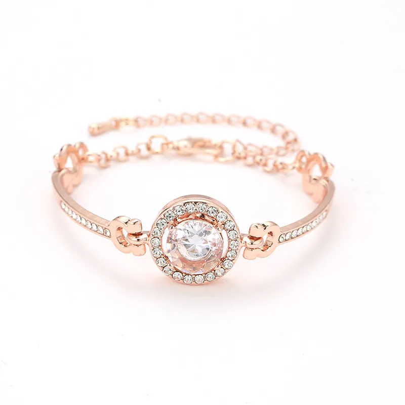 Halo Bracelet — Rose Gold