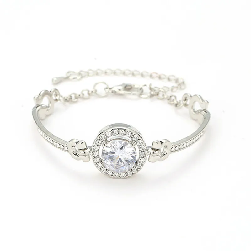 Halo Bracelet — Silver