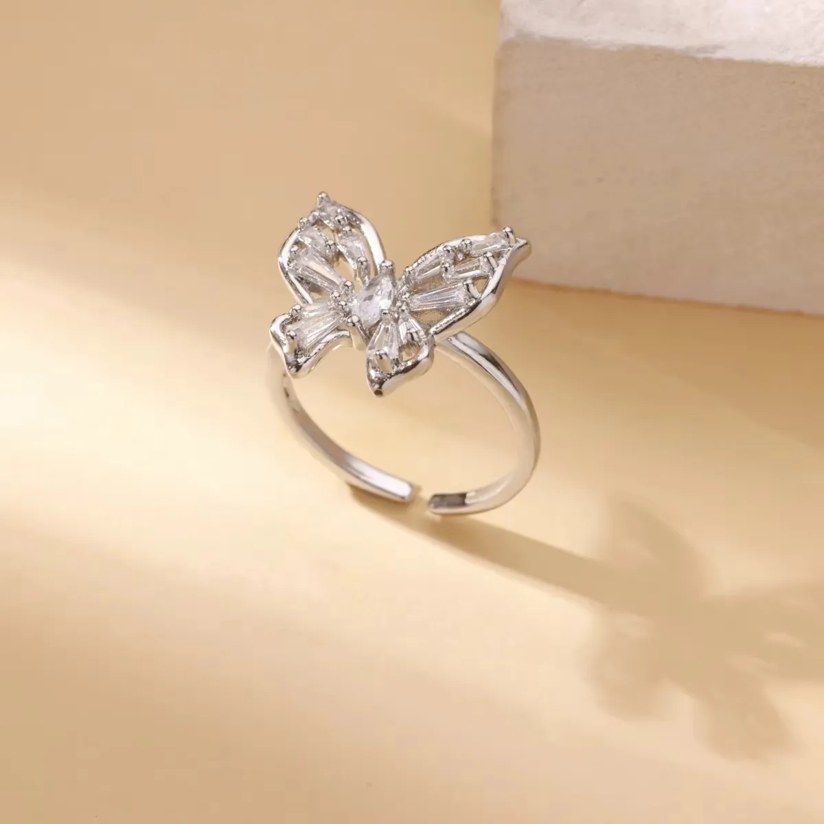 Butterfly Ring — Silver