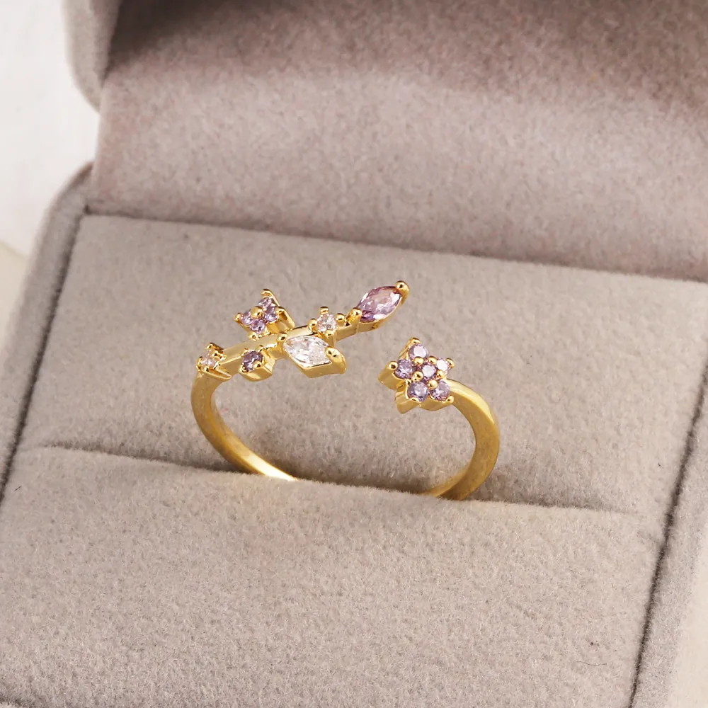 Flower Branch Ring
