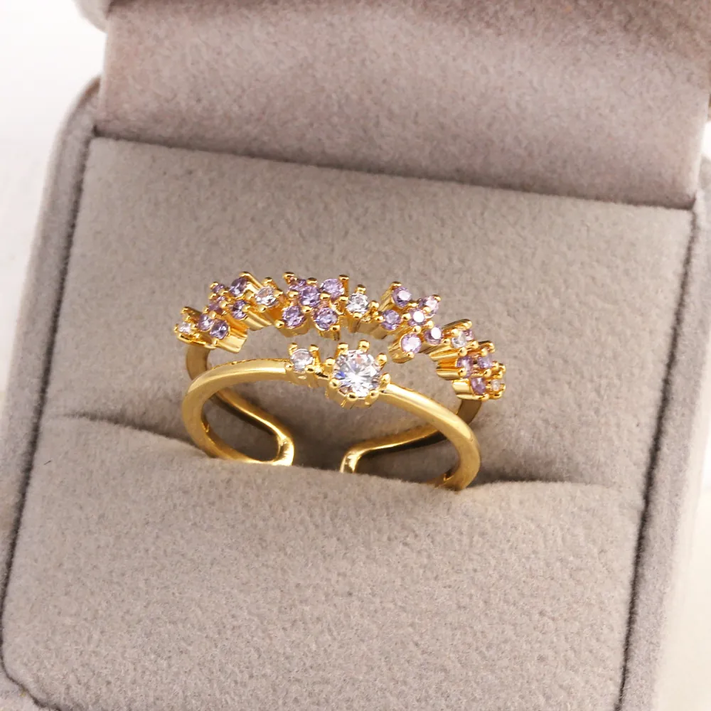 Starry Flower Ring