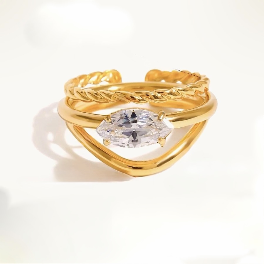 The Twisted Marquise Ring — the first piece of the Jovie & Co legacy